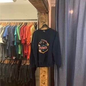 Vintage Puma Original Clothing Navy Crewneck